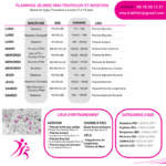 Planning des jeunes